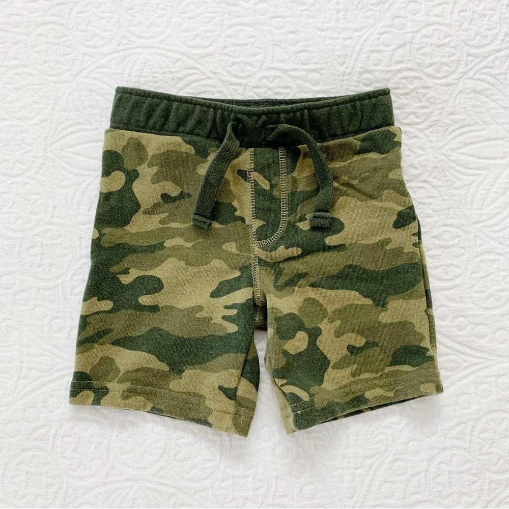 Old Navy Boys' Camo Shorts with Drawstring